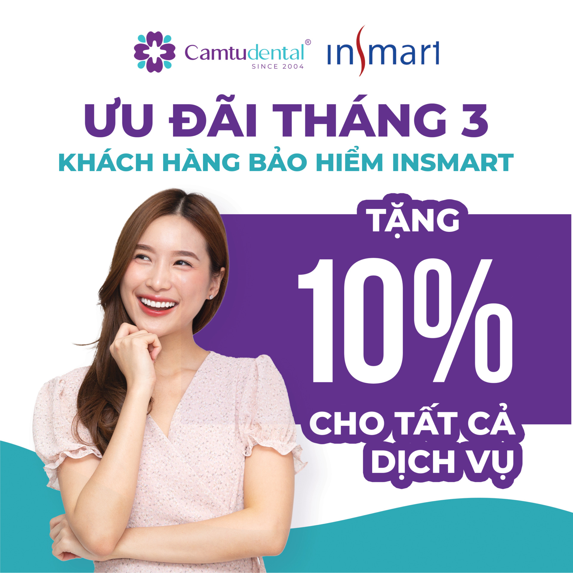 Ưu đãi đặc biệt tháng 3 dành cho khách hàng Insmart - Hệ thống Nha khoa ...